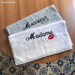 Madame & Monsieur Towels| مناشف له ولها