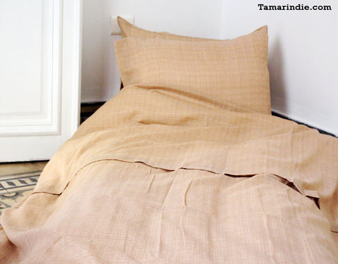 Beige Best Value Duvet Bed Set|طقم شراشف القيمة الافضل البيج مع لحاف