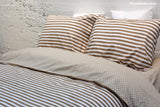 Beige Mixed Pattern Duvet Bed Set|طقم مفارش الأنماط الممزوجة البيج مع لحاف