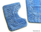 Light Blue Bath  Mat Sets|سجاد حمام ازرق فاتح