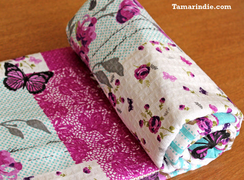 Blooming Cotton Blanket|بطانية قطن مزهرة