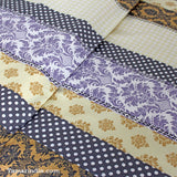 Stripes of Shapes Bed Set|طقم مفارش خطوط الاشكال