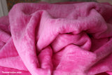 Bubble Gum Winter Blanket|بطانية وردية للشتاء