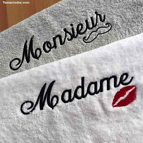 Madame & Monsieur Towels| مناشف له ولها