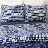Angles & Dots Duvet Bed Set|طقم مفارش الزوايا والنقاط مع لحاف