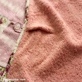 Pink Kitchen Apron with Detachable Towel|مريول مطبخ لون وردي مع منشفة متحركة