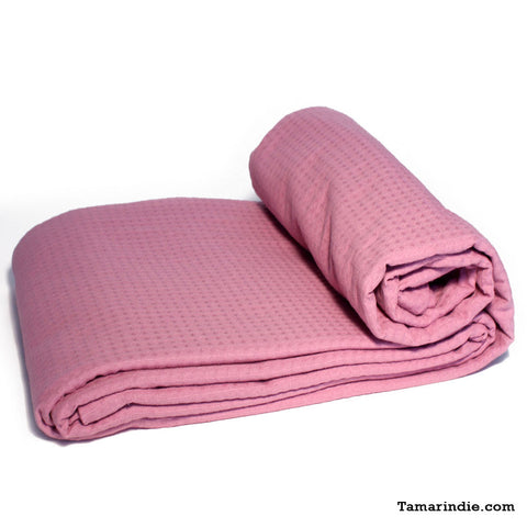 Pink Cotton Blanket|بطانية قطن زهرية