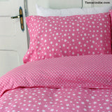 "Be a Pink Star" Duvet Bed Set|طقم مفارش النجم الوردي مع لحاف