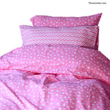 "Be a Pink Star" Duvet Bed Set|طقم مفارش النجم الوردي مع لحاف