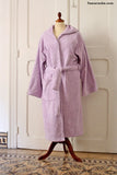 Thick Purple Hooded Bathrobe for Grownups or Kids| روب حمام سميك للكبار أو للصغار لون بنفسجي