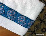 Blue Cashmere Towel|هذه منشفة