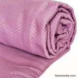 Lilac Luxury Soft Cotton Blanket|بطانية قطنية فاخرة وناعمة لونها بنفسجي