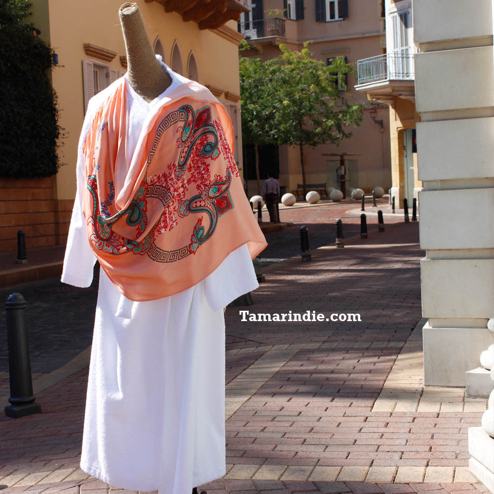 Limited Edition Towel Bath Abaya| عباية مميزة ومحدودة مصنوعة من منشفة