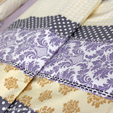 Stripes of Shapes Bed Set|طقم مفارش خطوط الاشكال