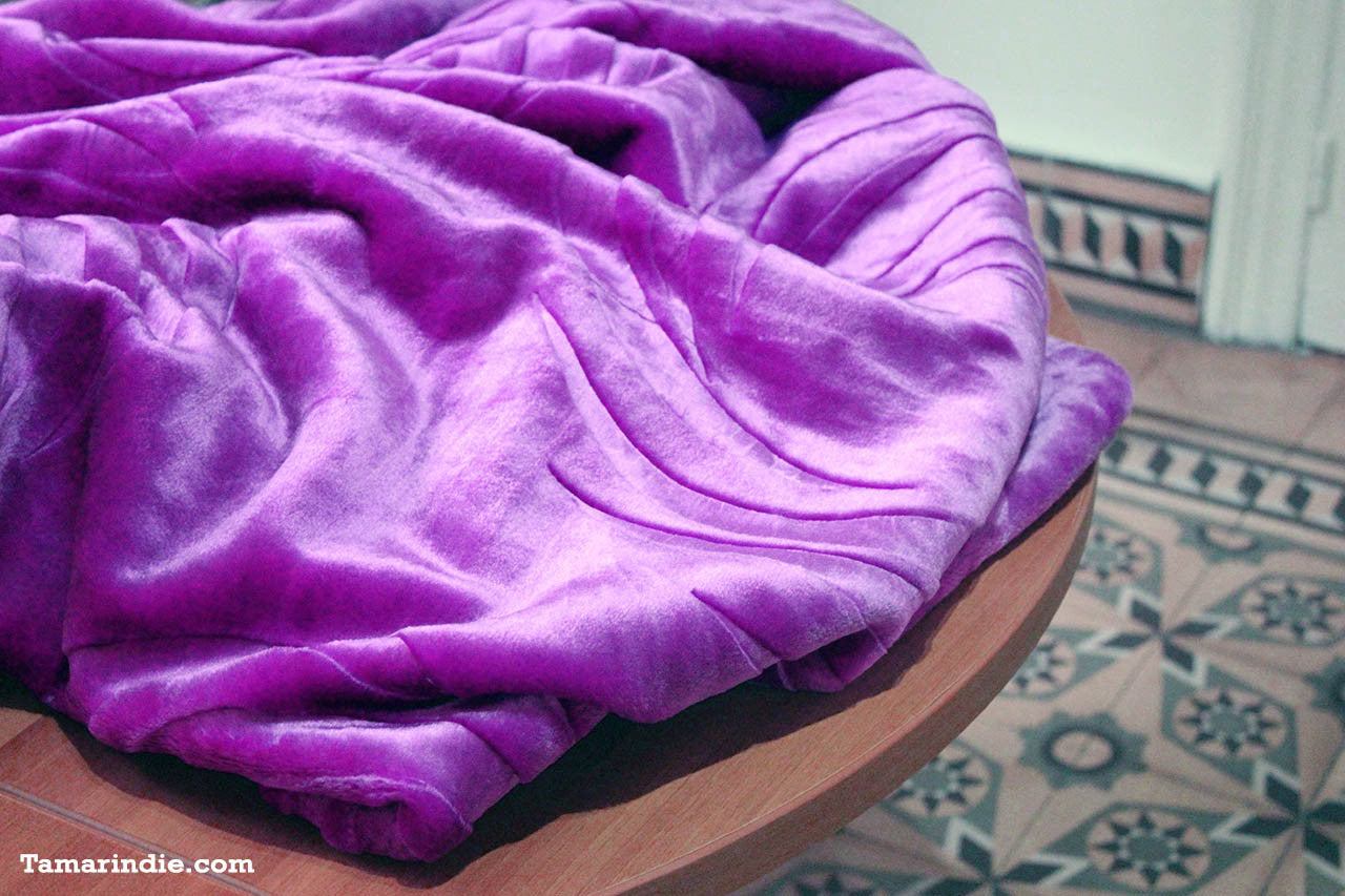 Purple Single Winter Blanket|بطانية لسرير منفرد للشتاء