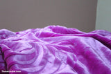 Purple Single Winter Blanket|بطانية لسرير منفرد للشتاء