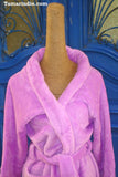 Purple Fleece Robe