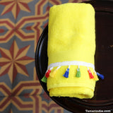 Blue Sunshine Hand Towel Set| منشفتي الإشراق الأزرق لليدّ